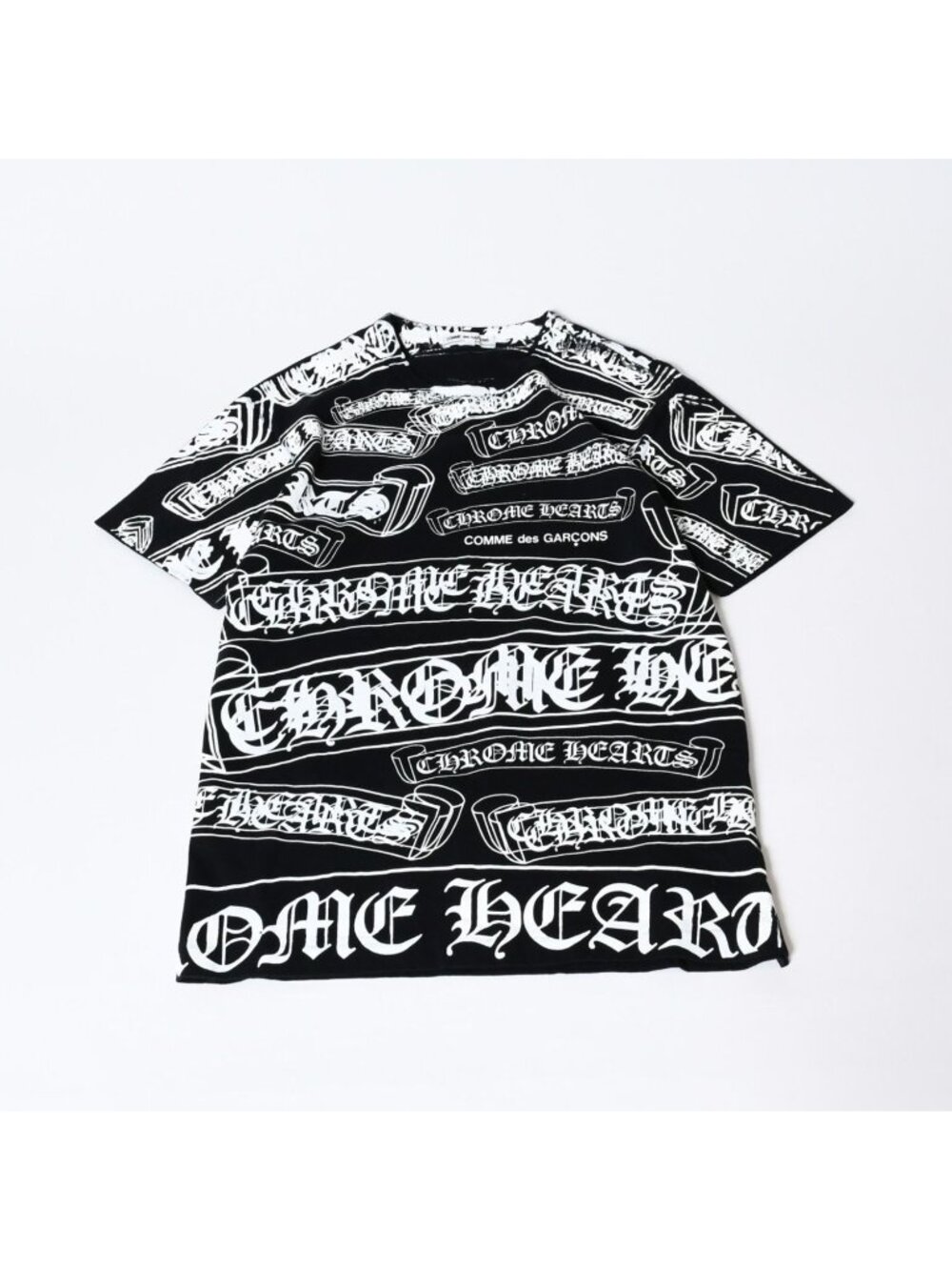 Chrome Hearts Comme Des Garcons T-Shirt Black